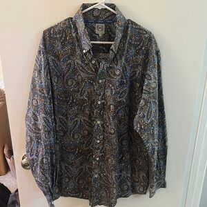 Cinch mens button down size large
